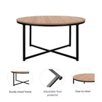 Table basse ronde