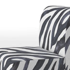Designart Zebra Striped  Upholstered Cabin & Lodge Accent Chair and Arm Chair