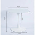 31.5 Special Dining Table With Round Pedestal for 2-4 People