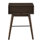 Aksel Wood 1-drawer End Table by iNSPIRE Q Modern
