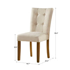 Chaises de salle à manger rembourrées Hutton (lot de 2) par iNSPIRE Q Classic