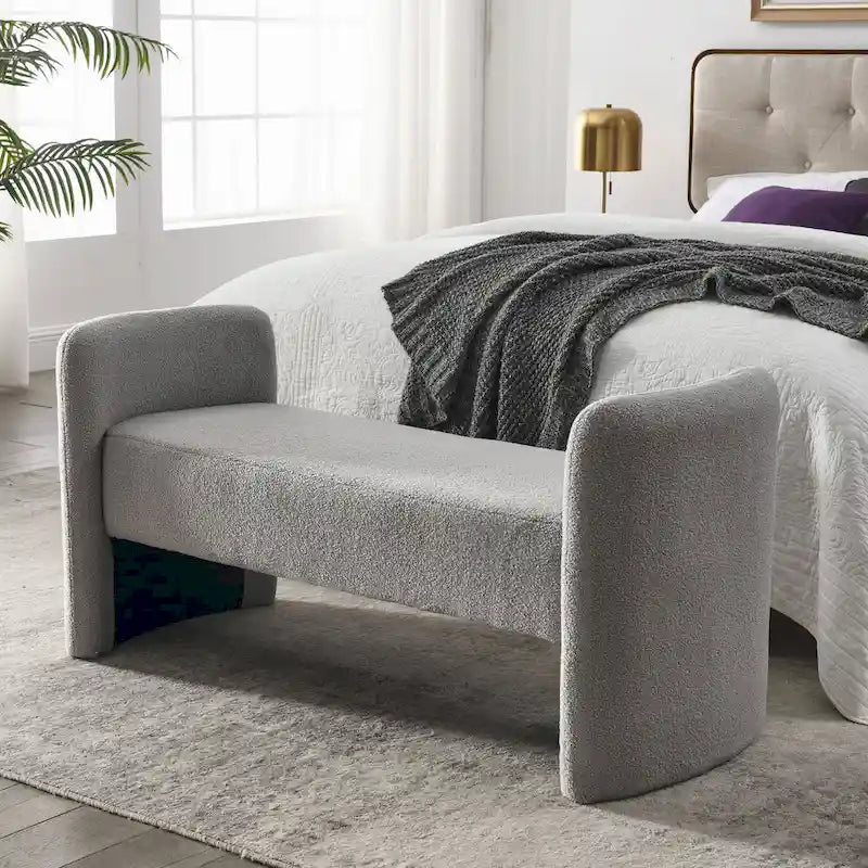 Banc moderne pour le pied de lit