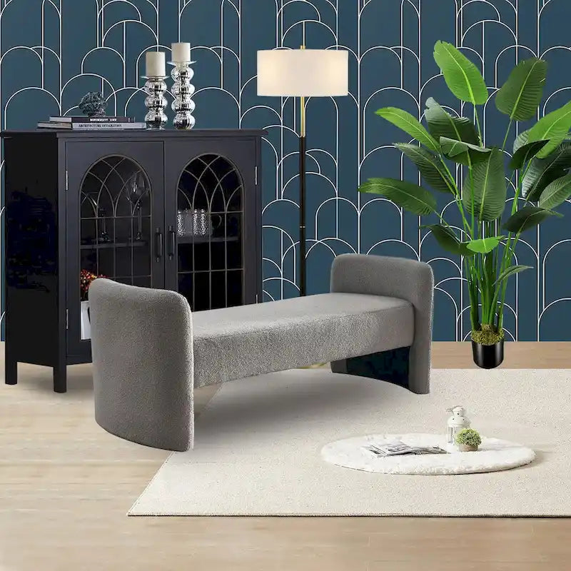 Banc moderne pour le pied de lit