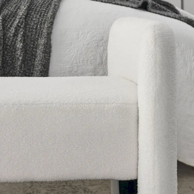 Banc moderne pour le pied de lit