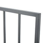 Tête de lit Kenvil Classic King Size en métal gris