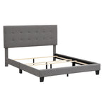 Upholstered Tufted Bed