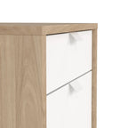 3-Drawer Mobile Cabinet with Wheels - Engineered Wood