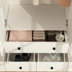 Bedroom Armoire Closet Armoire Wardrobe Closet Clothing Rod Drawer