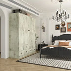 Bedroom Armoire Closet Armoire Wardrobe Closet Clothing Rod Drawer