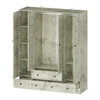 Bedroom Armoire Closet Armoire Wardrobe Closet Clothing Rod Drawer