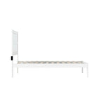 Lit simple NoHo blanc