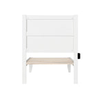 Lit simple NoHo blanc