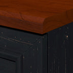Fairview 60W Desk with Hutch, and Storage Set by Bush Furniture