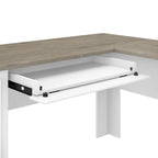 Fairview 60W Desk with Hutch, and Storage Set by Bush Furniture