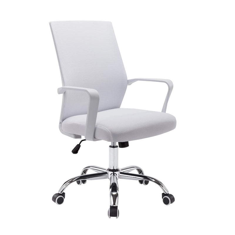 Porthos Home Brio Swivel Office Chair, Mesh Back, Adjustable Height