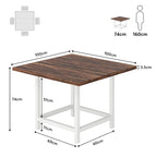 Table de conférence de 2 m (6,5 pi), rectangulaire, 78,74 po L x 39,2 po l x 29,52 po H, 2 pièces séparées - 78,74 po L x 39,2 po l x 29,52 po H