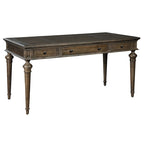 Java Finish Writing Desk with Drop Front Drawer - Mindi Wood - 60 Inch
