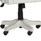 Magnolia Manor Antique White Weathered Bark Jr Executive Desk Chair
