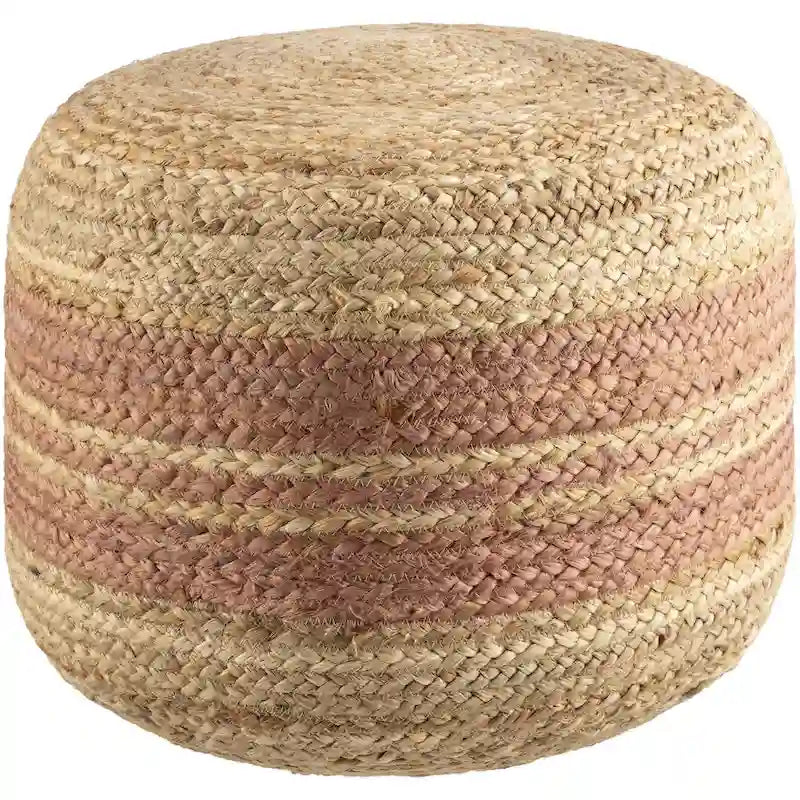 Pouf rayé Livabliss Mallows Farmhouse