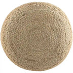 Pouf rayé Livabliss Mallows Farmhouse