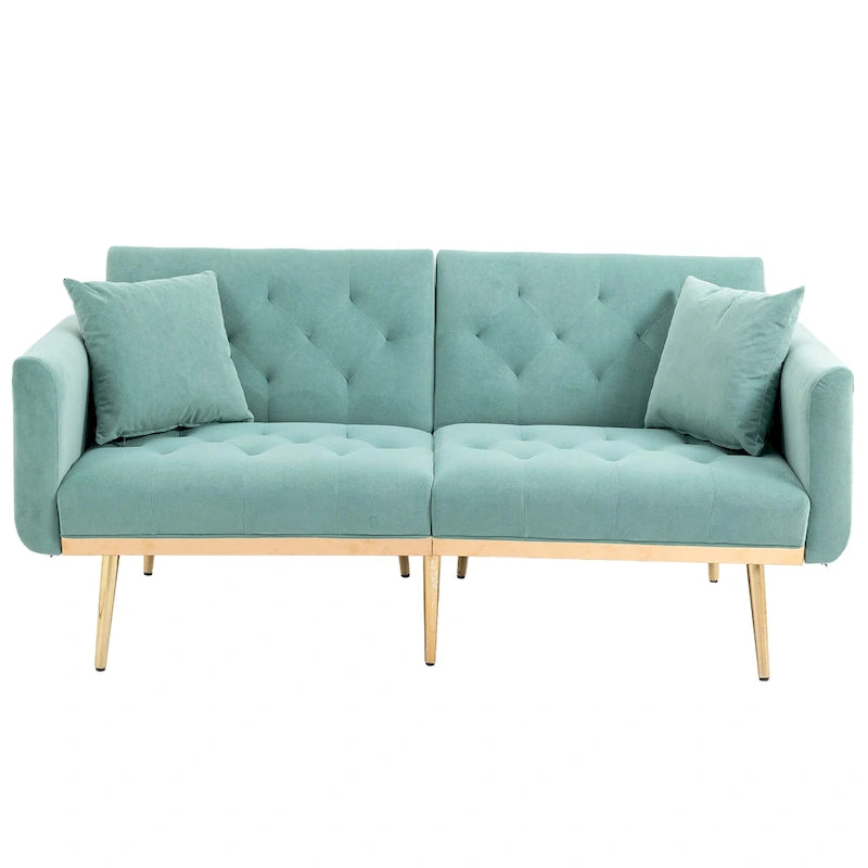 Canapé d'appoint modulaire avec pieds en métal - 30,31 x 30,71 x 65,36