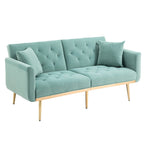 Canapé d'appoint modulaire avec pieds en métal - 30,31 x 30,71 x 65,36