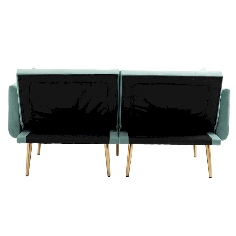 Canapé d'appoint modulaire avec pieds en métal - 30,31 x 30,71 x 65,36