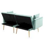 Canapé d'appoint modulaire avec pieds en métal - 30,31 x 30,71 x 65,36