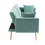 Canapé d'appoint modulaire avec pieds en métal - 30,31 x 30,71 x 65,36