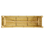 Light Bamboo Folding Bench - 47 Inch