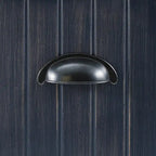 Distressed Navy Hall Tree with Bench and Coat Rack - Beadboard