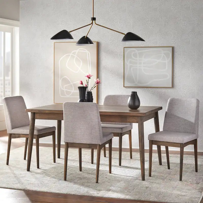 Simple Living Element Mid-Century Dining Table - Walnut