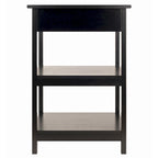 Porch & Den Bertha Black Printer Stand