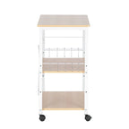 Baker's Rack 3-Tier Microwave Oven Stand Storage Cart Kitchen Rack