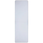 30W x 96L Adjustable Bi-Fold Granite White Plastic Table with Carrying Handle