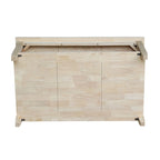 Solano Unfinished Solid Parawood Coffee Table