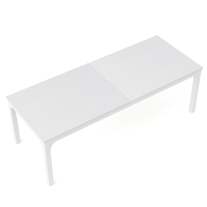 78.74 Inches Executive Desk Double Workstation with Metal Legs for Home Office,Two Person Computer Desk for 2 (Only Table)