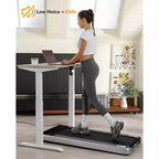 2.25 HP Folding Treadmill, Electric Treadmill for Home Office, Space Saving Treadmill, No Assembly Needed Portable Treadmill for Office Home Exercise