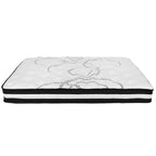 Tufted Platform Bed with 10in. Pocket Spring Mattress
