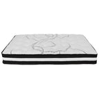 Tufted Platform Bed with 10in. Pocket Spring Mattress