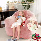 Giant Bean Bag Chair with Armrests - For Adults and Kids