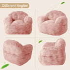 Giant Bean Bag Chair with Armrests - For Adults and Kids