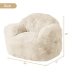Giant Bean Bag Chair with Armrests - For Adults and Kids