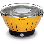 Lippert Odyssey Portable Charcoal Grill w/Cooler Attachment & Carry Case, Amber