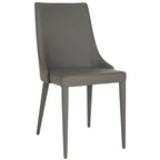 SAFAVIEH Socorro Chaise de salle à manger blanche de style moderne du milieu du siècle (lot de 2) - 23,6 x 19,6 x 35,5 - 24Lx20Px36H