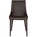 SAFAVIEH Socorro Chaise de salle à manger blanche de style moderne du milieu du siècle (lot de 2) - 23,6 x 19,6 x 35,5 - 24Lx20Px36H
