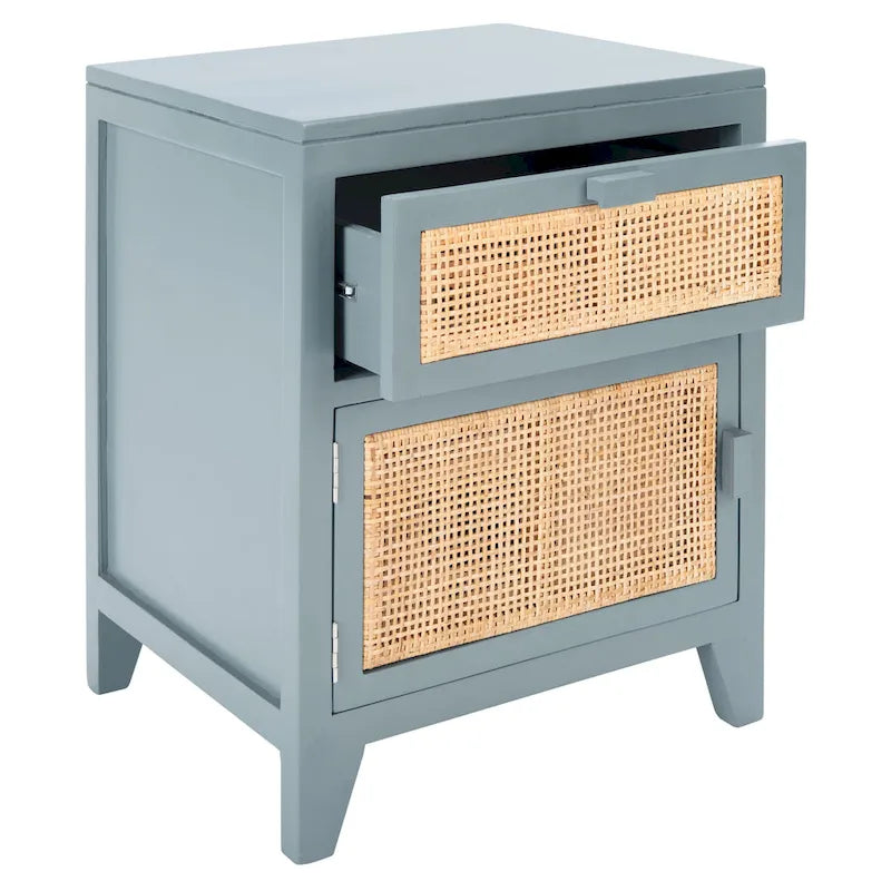 Table de chevet SAFAVIEH Dalia Coastal 1 tiroir 1 porte