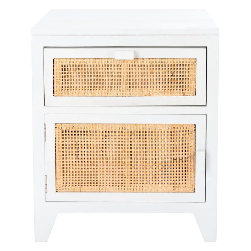 Table de chevet SAFAVIEH Dalia Coastal 1 tiroir 1 porte