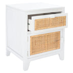Table de chevet SAFAVIEH Dalia Coastal 1 tiroir 1 porte
