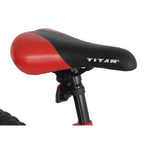 Titan Bikes Pioneer 18-Speed Men's Mountain Bike, Red